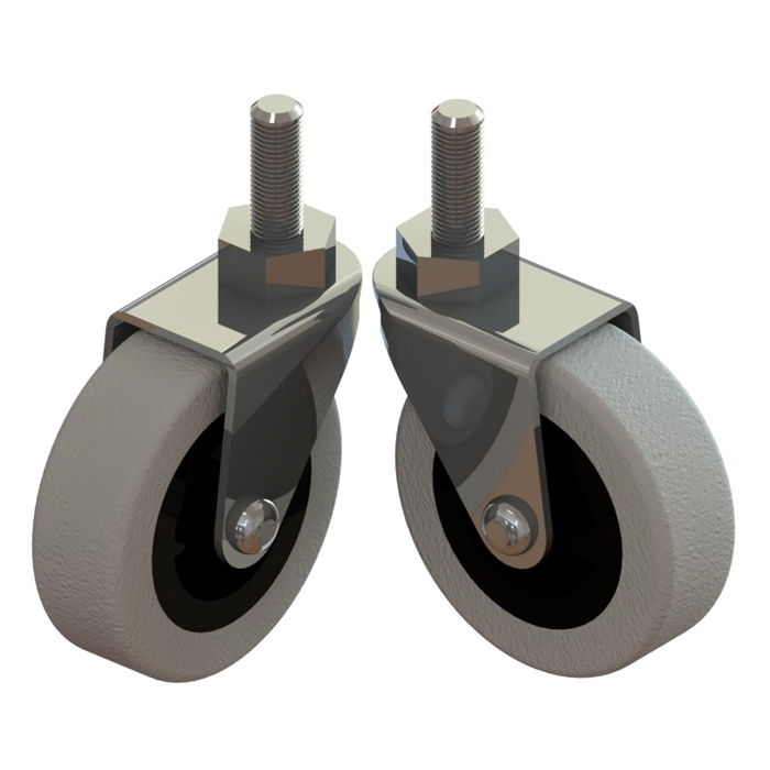 CenturionPro 2.5" Wheels (Mini / Original / Silver Bullet) (SPECIAL ORDER ITEM) - Image 2